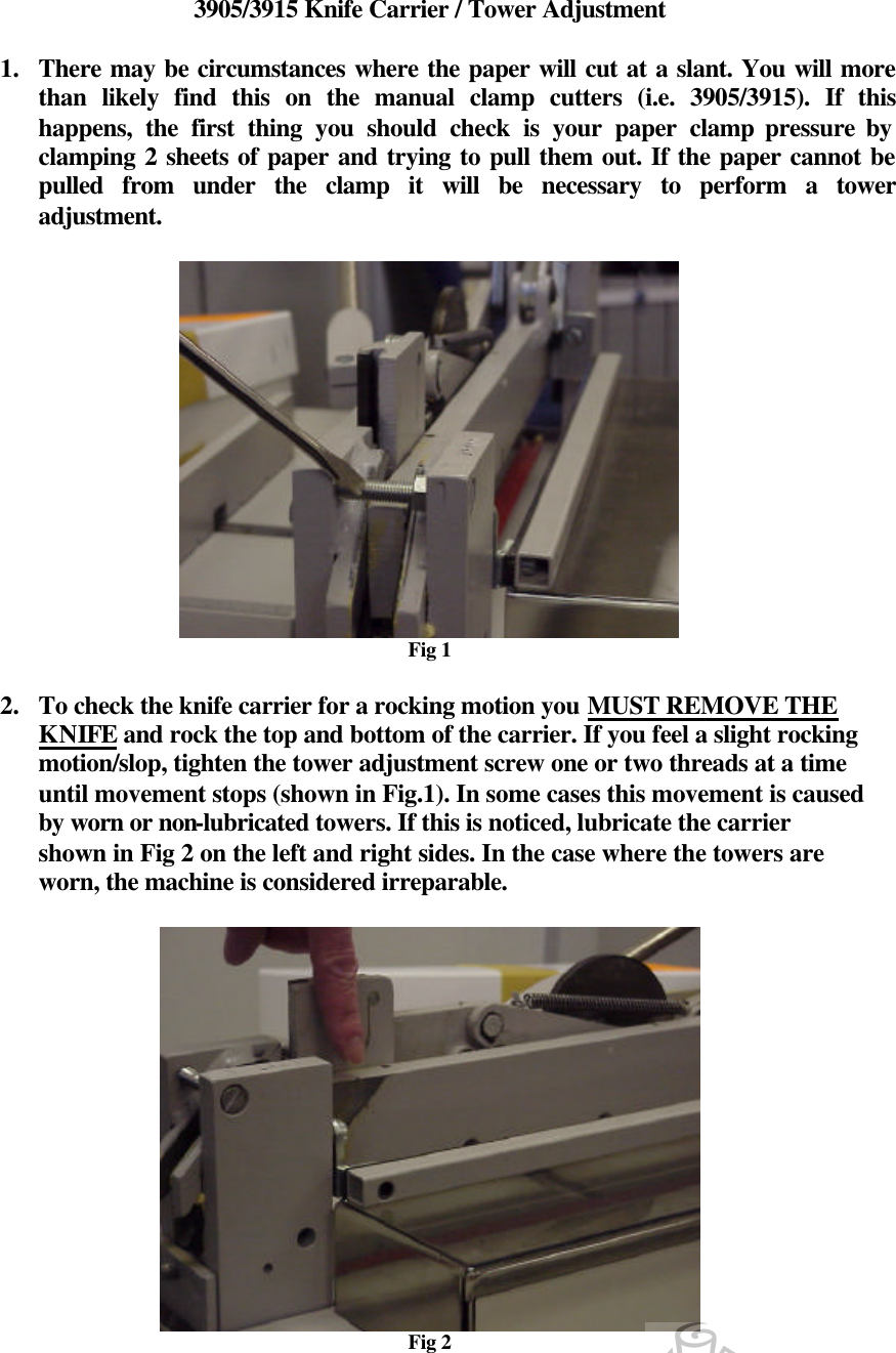 Page 7 of 7 - MyBinding Ideal-3905-3915-Blade-Change User Manual