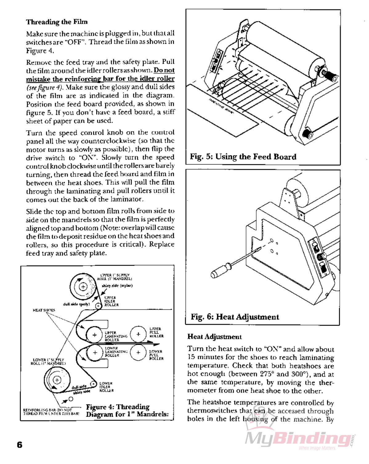 MyBinding Laminex Av Vsr Series Lam Manual User