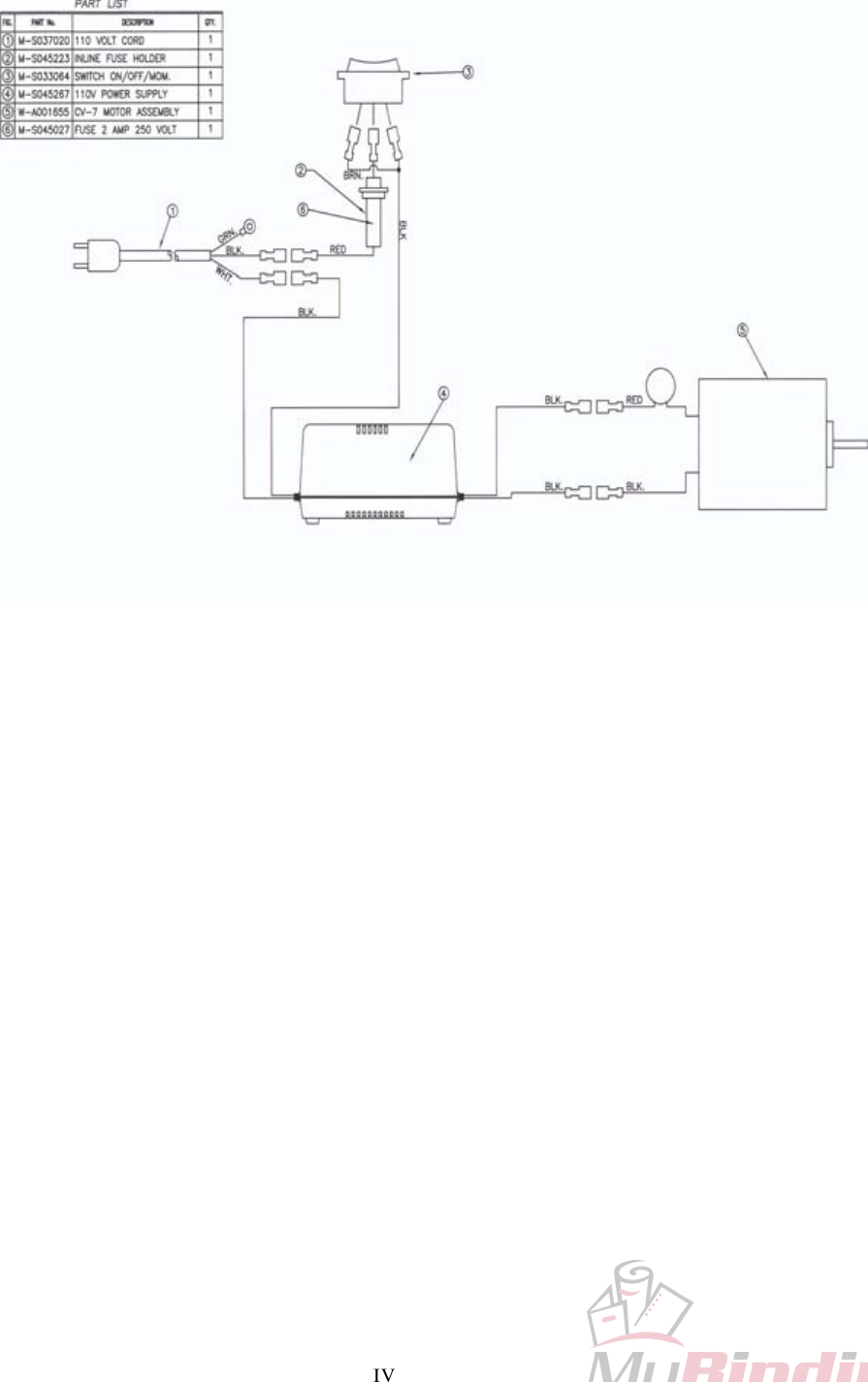 Page 5 of 5 - MyBinding Martin-Yale-1501X-Parts-List-By-Sn-14000-24999 User Manual