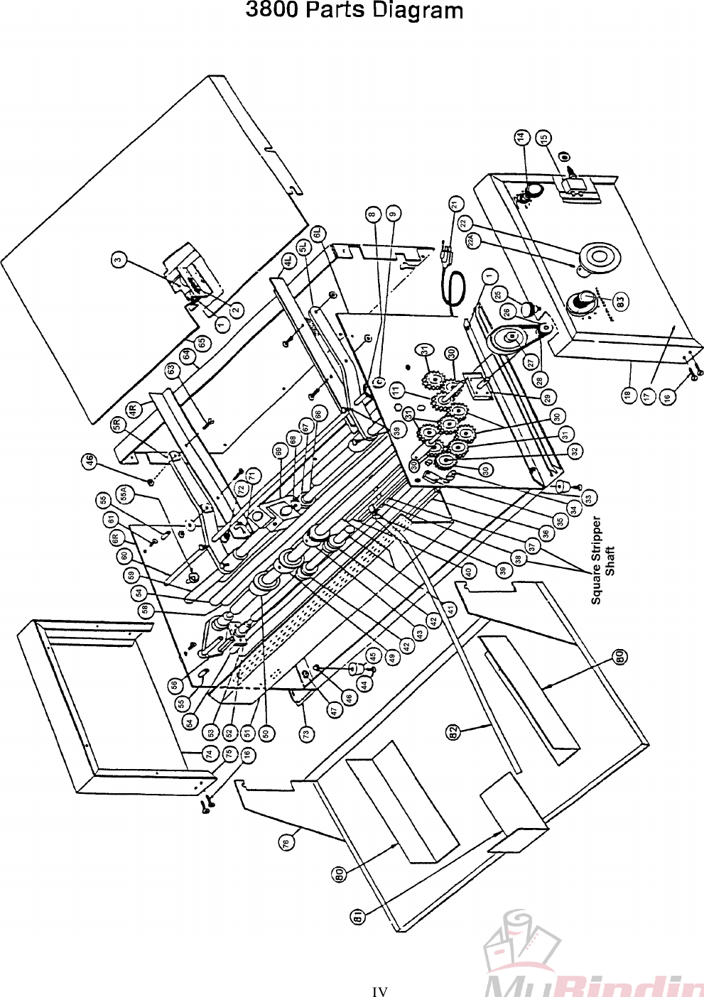 Page 5 of 7 - MyBinding Martin-Yale-3800Apfc-Parts-List User Manual