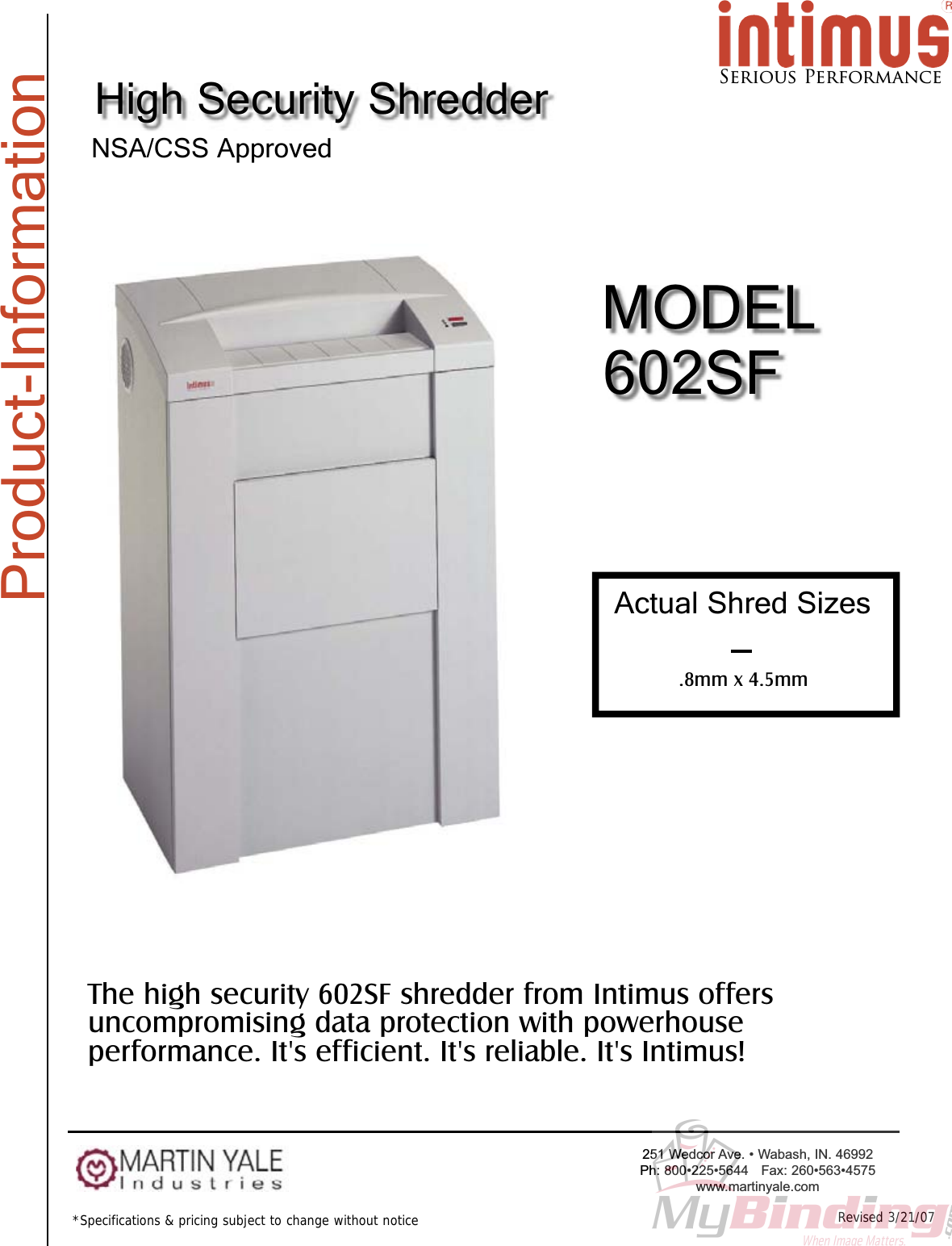 Page 2 of 3 - MyBinding Martin-Yale-602Sf User Manual