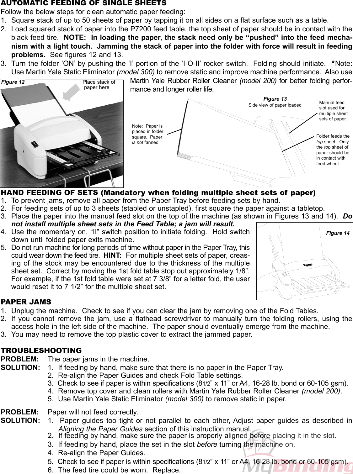 Page 5 of 5 - MyBinding Martin-Yale-P7200-Operation-Instructions User Manual