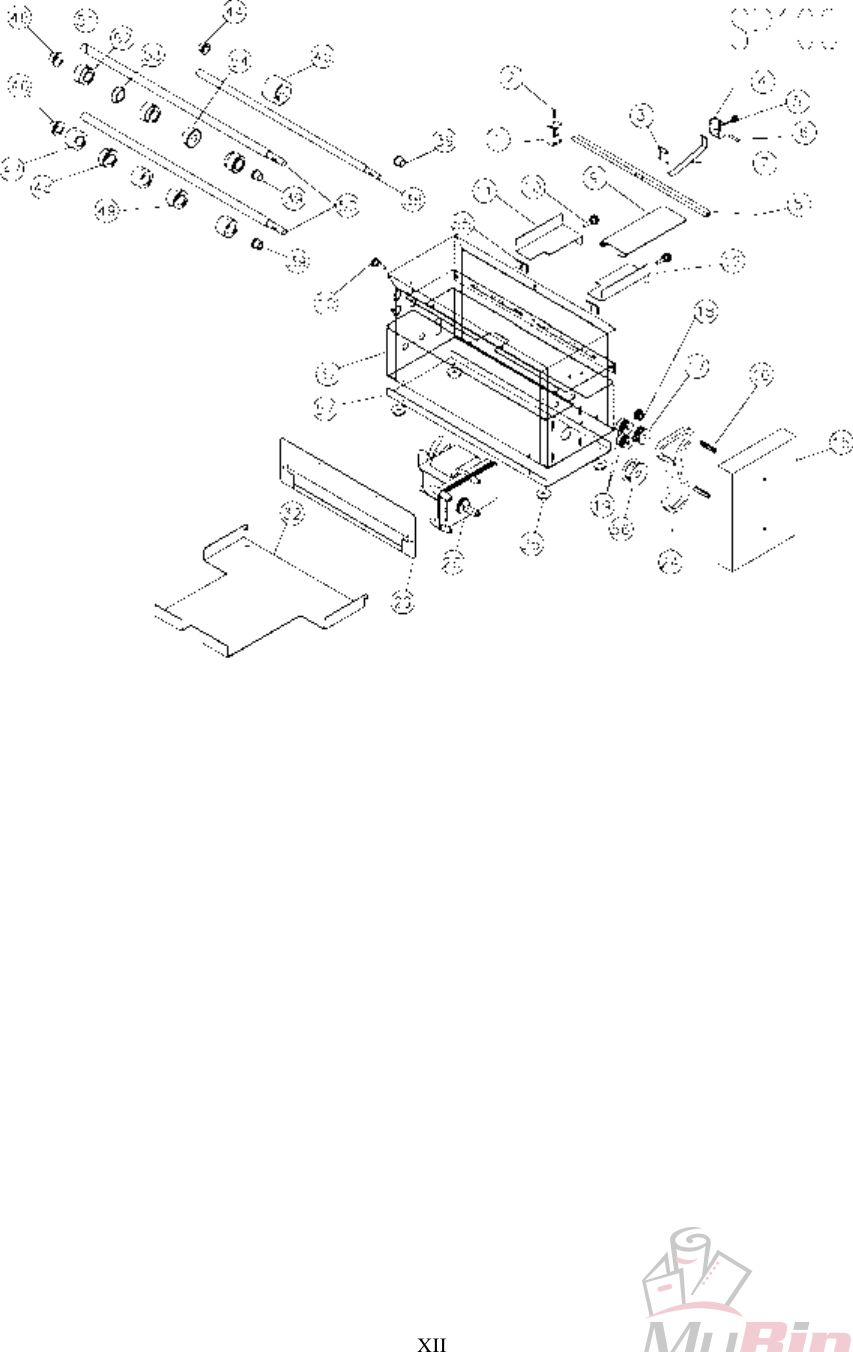 Page 7 of 7 - MyBinding Martin-Yale-Support-Bcs410-412-Parts-List User Manual