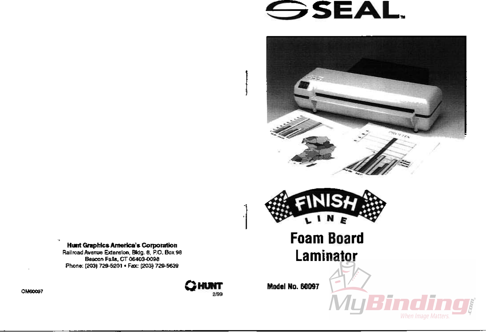 Page 2 of 6 - MyBinding Seal-Finishline-Manual User Manual Seal-Finish Line-Manual
