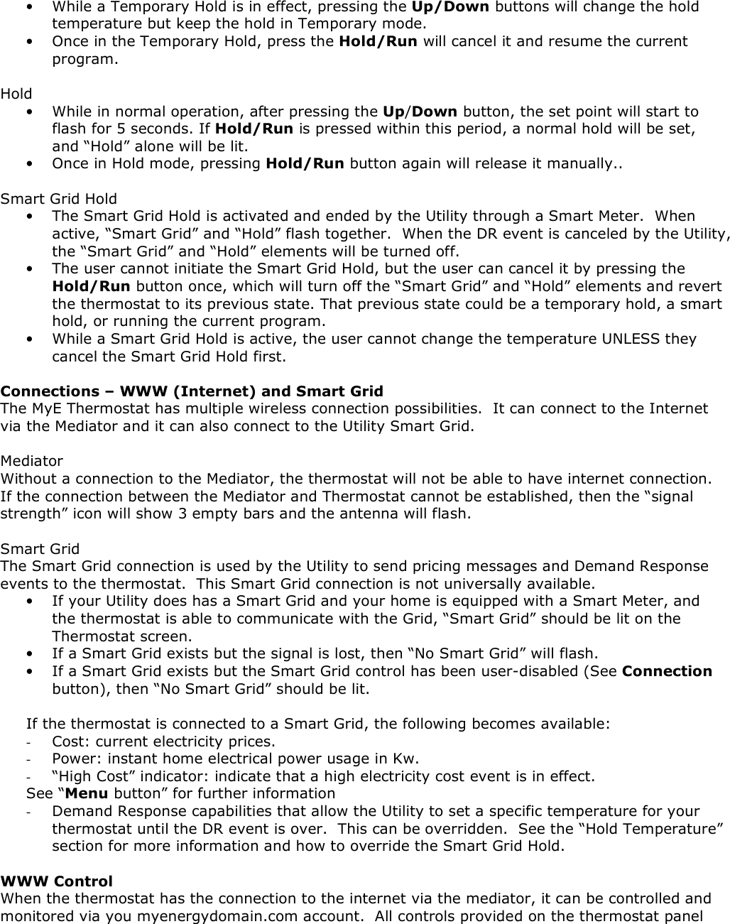 MyEnergy Domain MZ C 01 MyE Home Energy Management System User Manual 