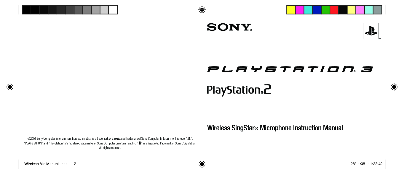 NAMTAI ELECTRONIC WLMIC11 Wireless SingStar Microphone Receiver User