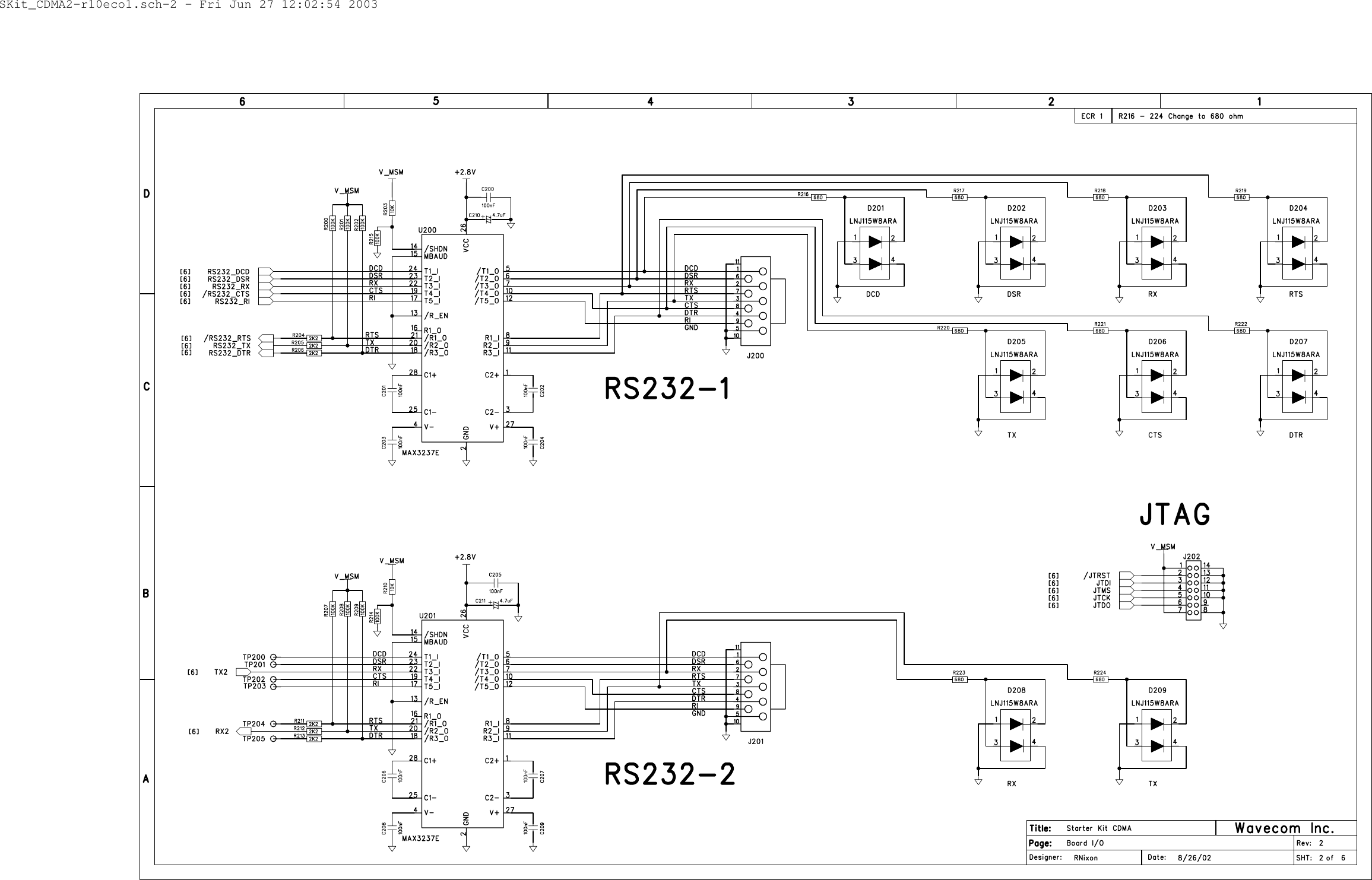 SKit_CDMA2-r10eco1.sch-2 - Fri Jun 27 12:02:54 2003