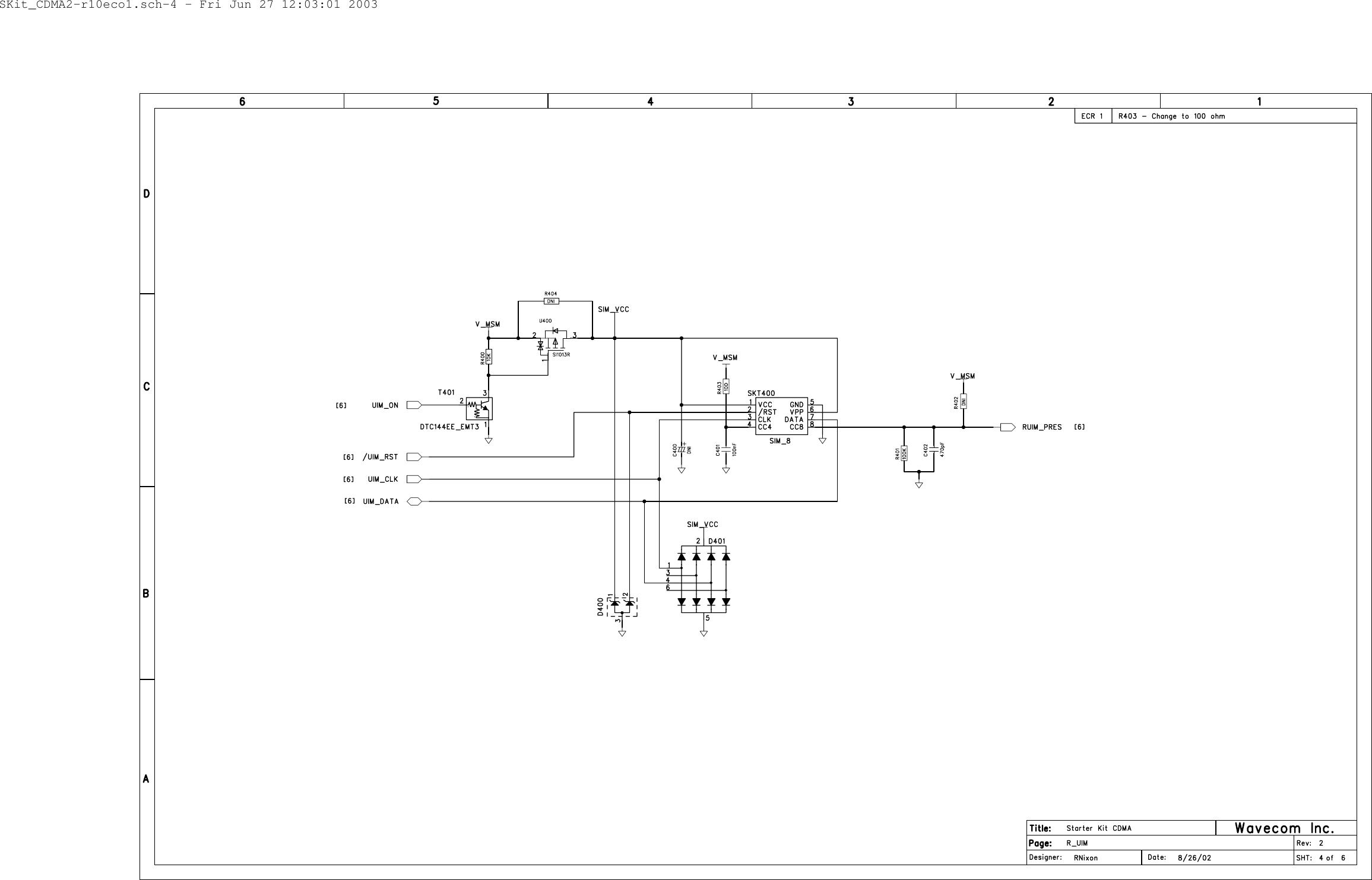 SKit_CDMA2-r10eco1.sch-4 - Fri Jun 27 12:03:01 2003