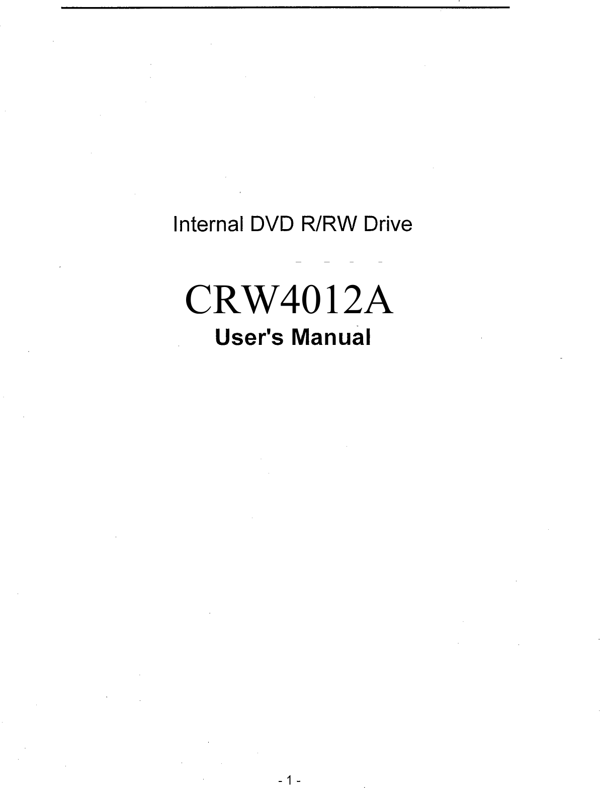      CRW4012A