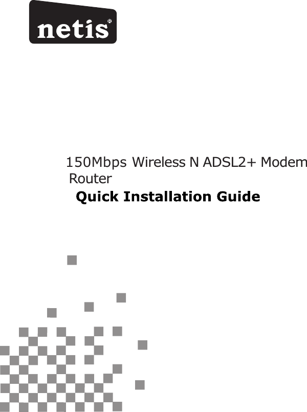 150Mbps Wireless N ADSL2+ Modem Router 