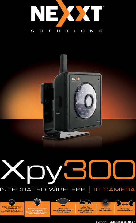 NEXXT SOLUTIONS 340U1 IP Camera User Manual Manual