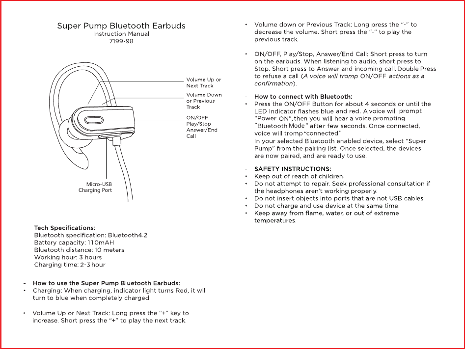 Micro-USBCharging PortMode