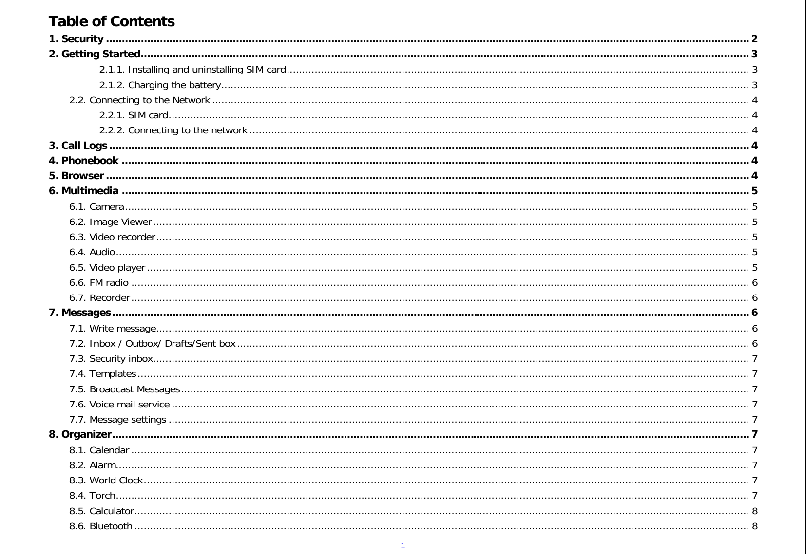 NOVISOLUTIONS CIA A G195 Mobile Phone User Manual