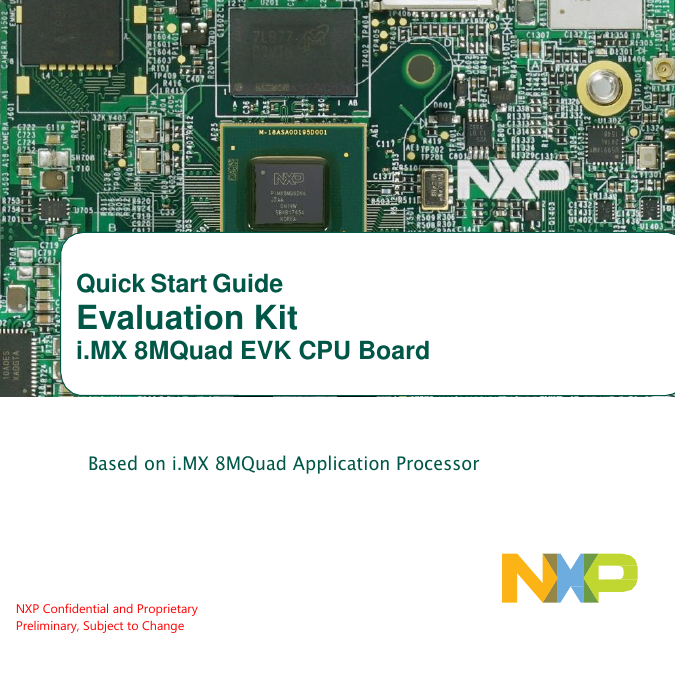 Page 1 of NXP Semiconductors MCIMX8M-EVK MCIMX8M-EVK User Manual 