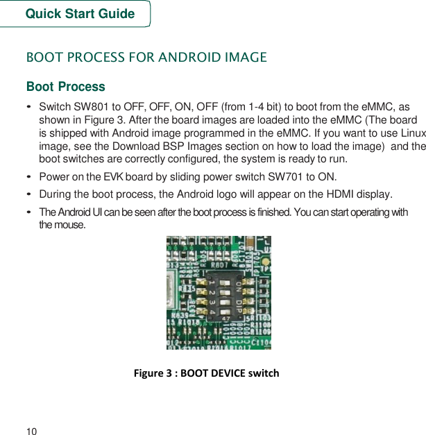 Page 10 of NXP Semiconductors MCIMX8M-EVK MCIMX8M-EVK User Manual users manual