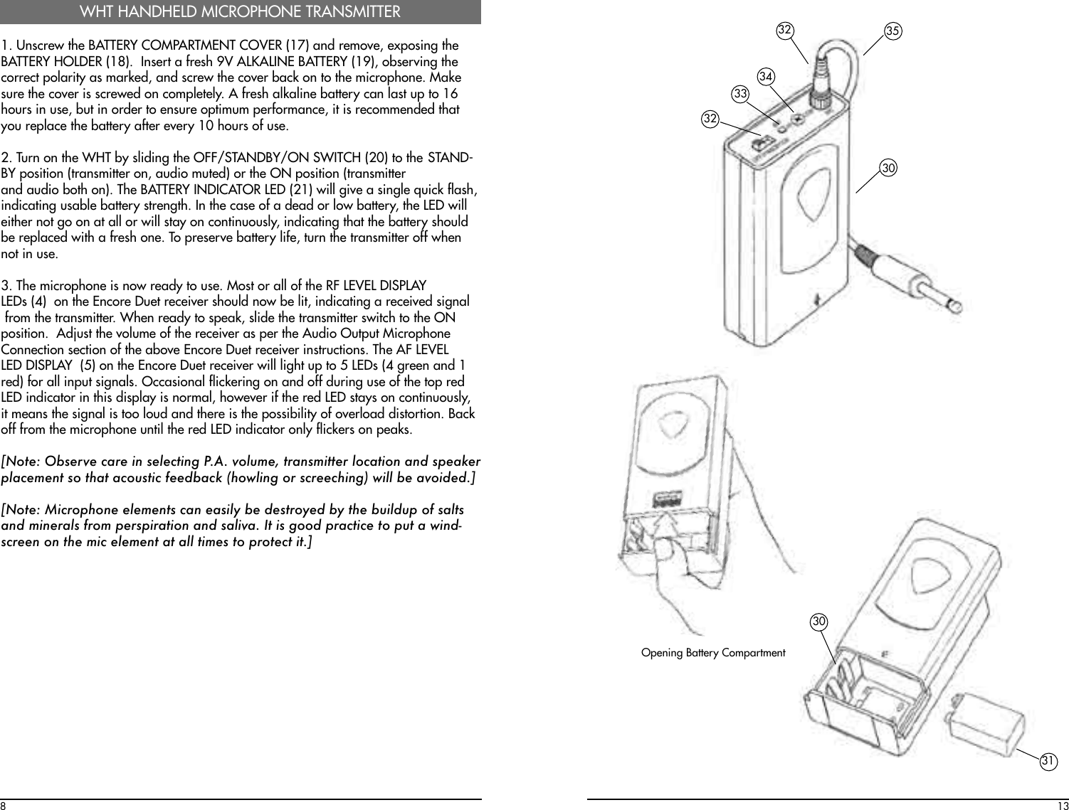 Page 8 of 10 - Nady-Systems Nady-Systems-Encore-Duet-Users-Manual--3  Nady-systems-encore-duet-users-manual