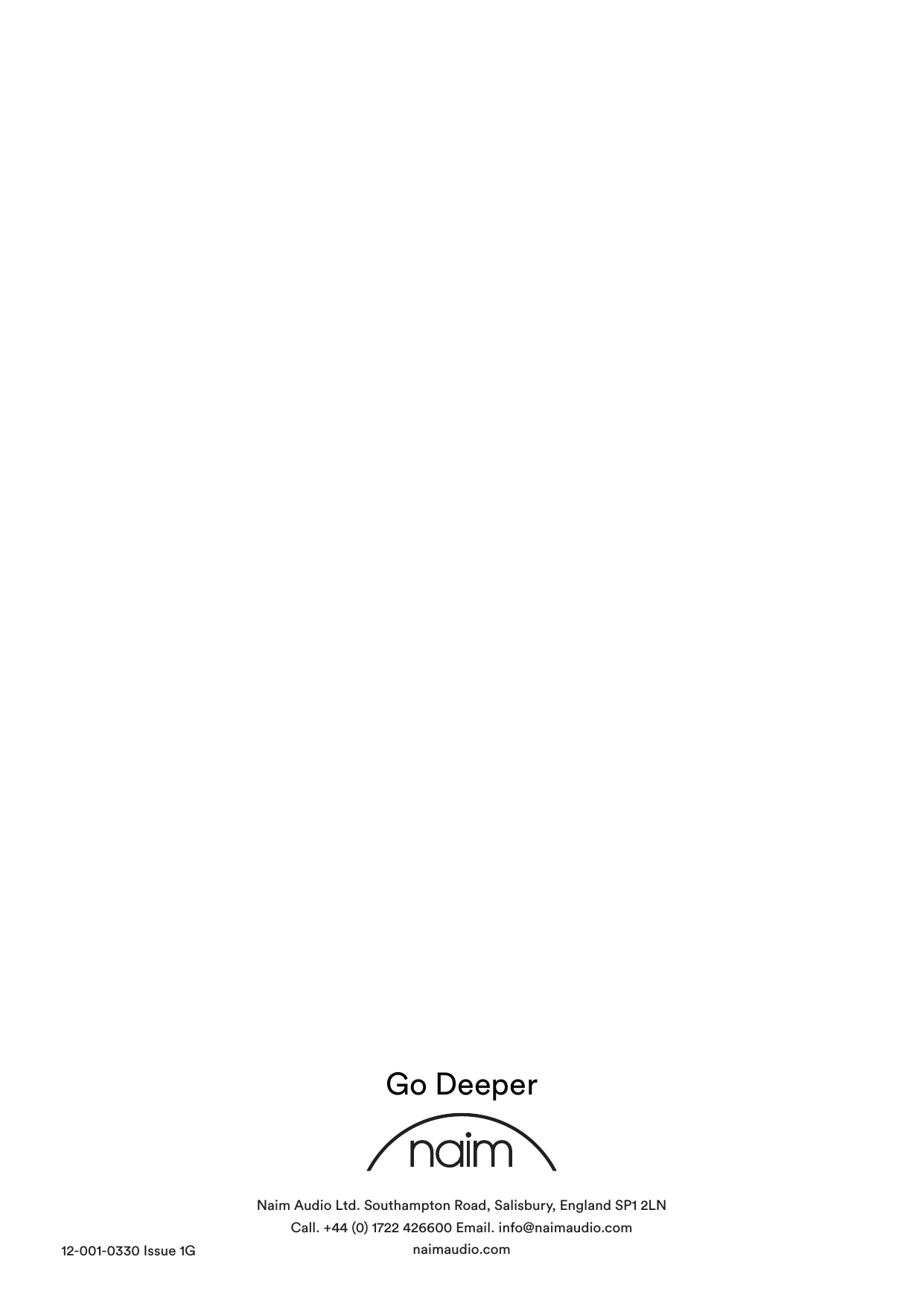 Page 12 of 12 - Naim Audio  NARCOM-5 - English 1G NARCOM 5 Insert Multi Rev