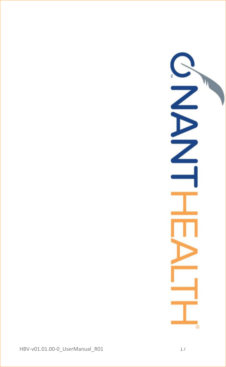HBV-v01.01.00-0_UserManual_R01                                                          17    Page 17 of 18   
