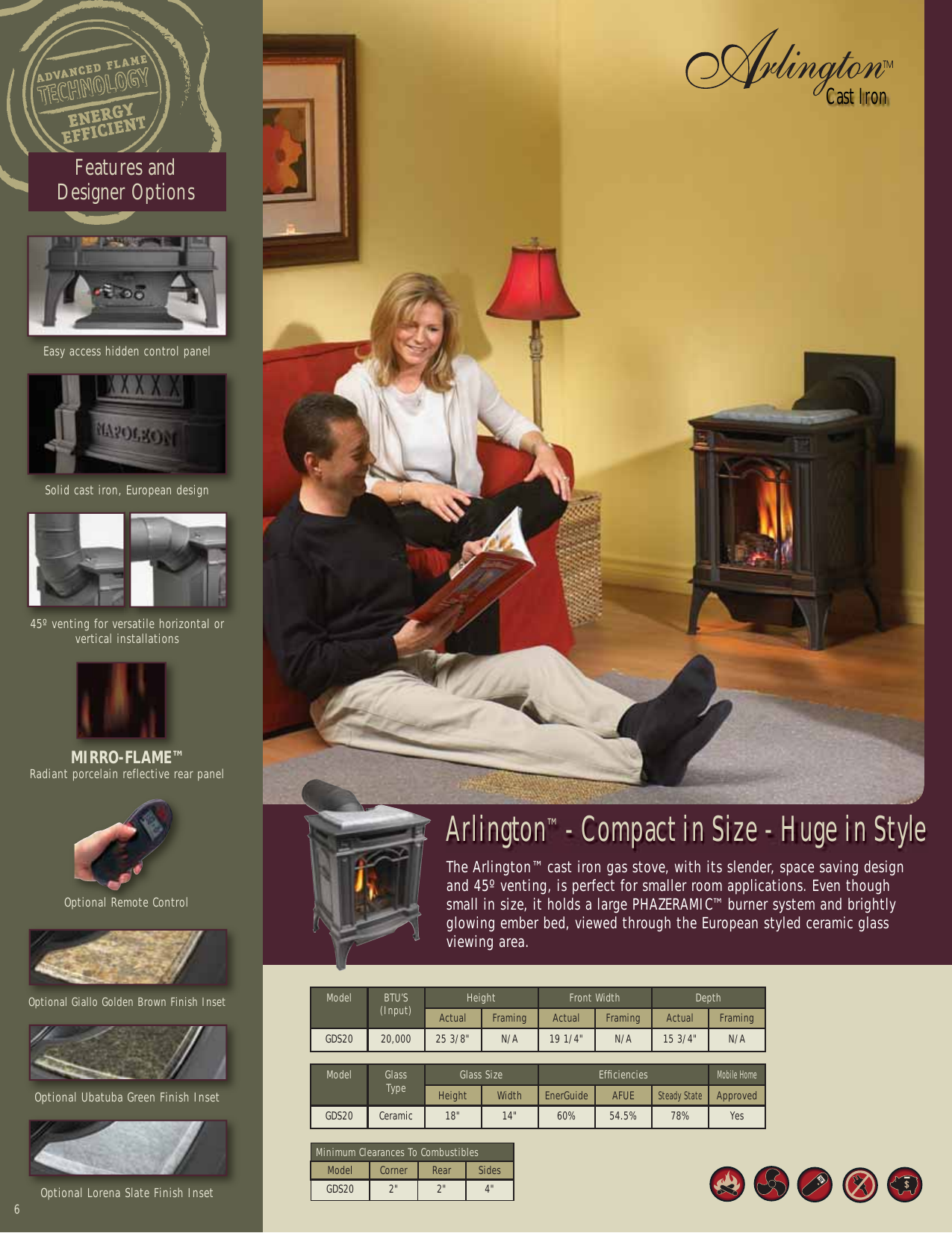 Napoleon Fireplaces Gas Burning Stoves Users Manual