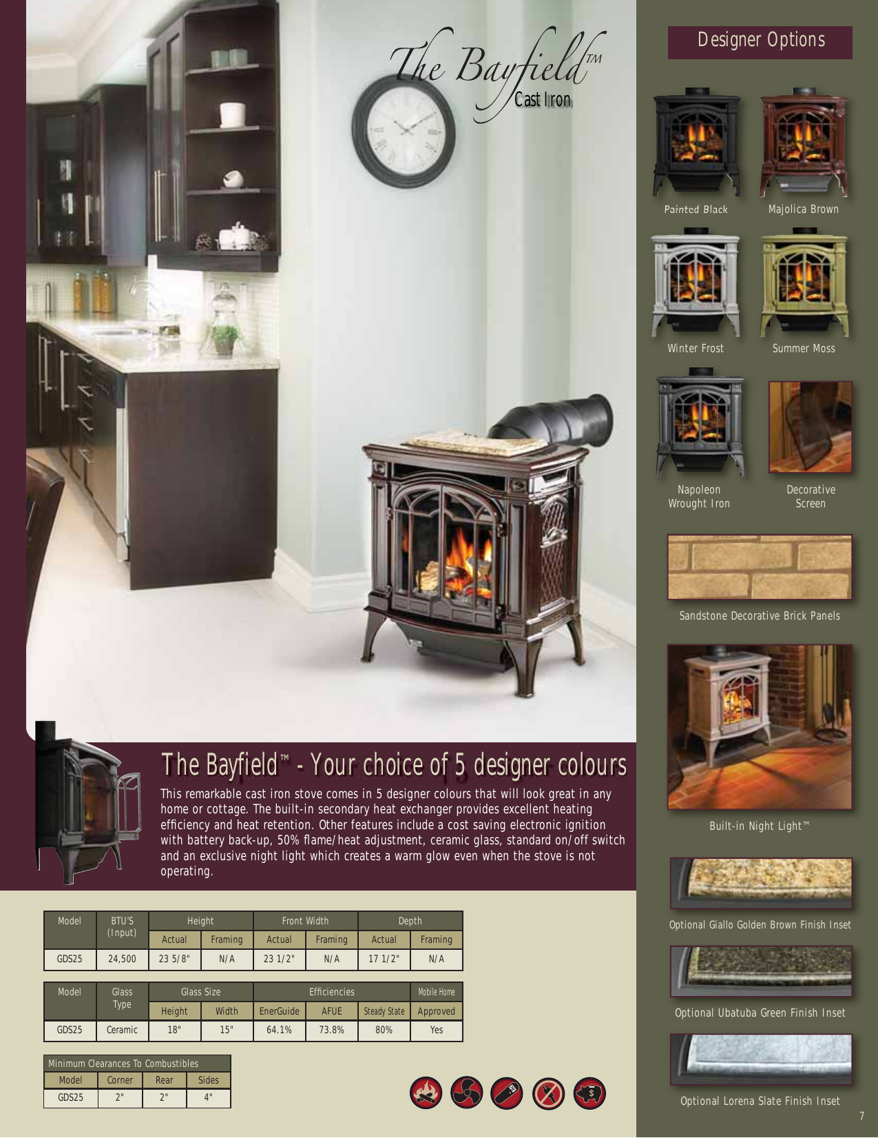 Napoleon Fireplaces Gas Burning Stoves Users Manual