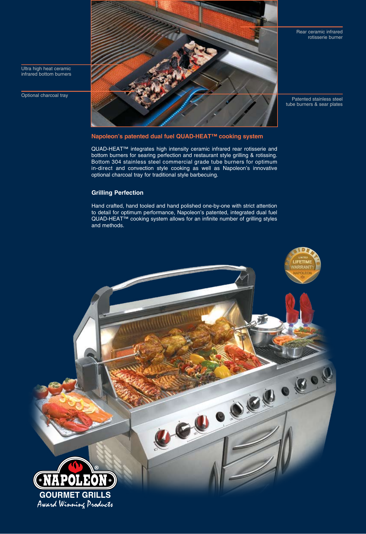 Napoleon Grills Pf450 Users Manual