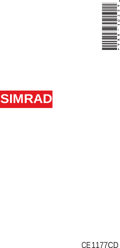    I         SIMRAD                       CE 1177CD 