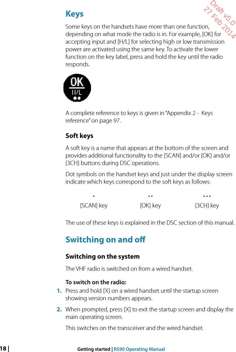 Page 18 of Navico VHFRS90 BASE STATION VHF RADIO User Manual 1