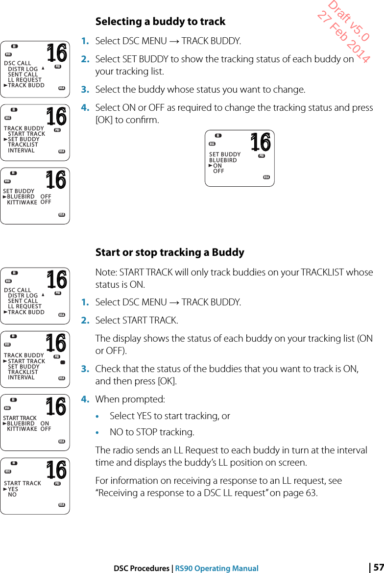 Page 57 of Navico VHFRS90 BASE STATION VHF RADIO User Manual 1