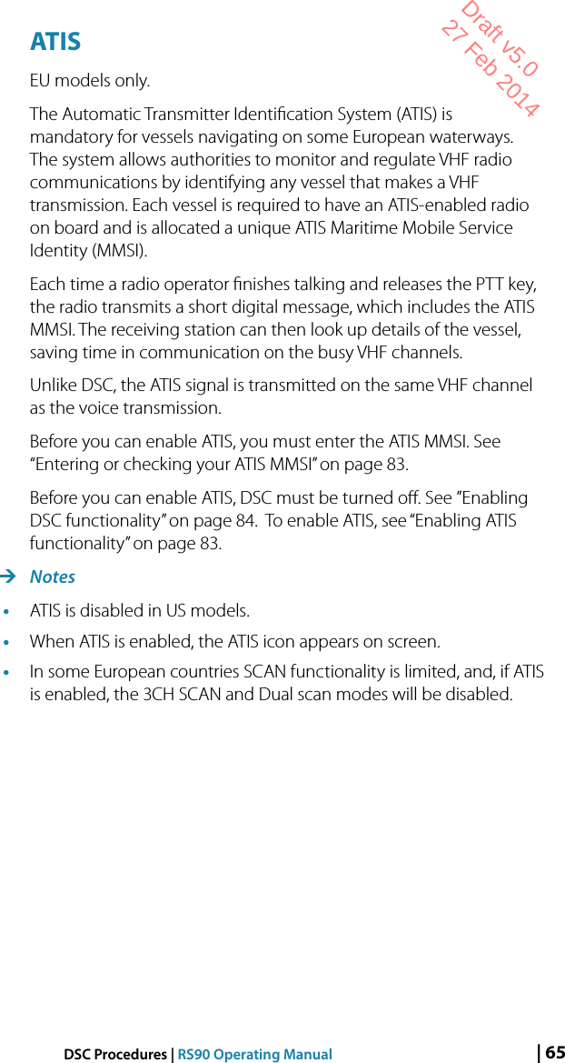 Page 1 of Navico VHFRS90 BASE STATION VHF RADIO User Manual 2