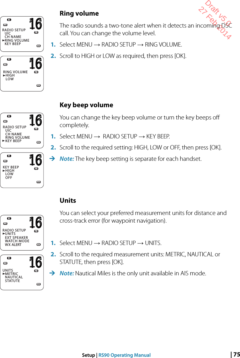 Page 11 of Navico VHFRS90 BASE STATION VHF RADIO User Manual 2