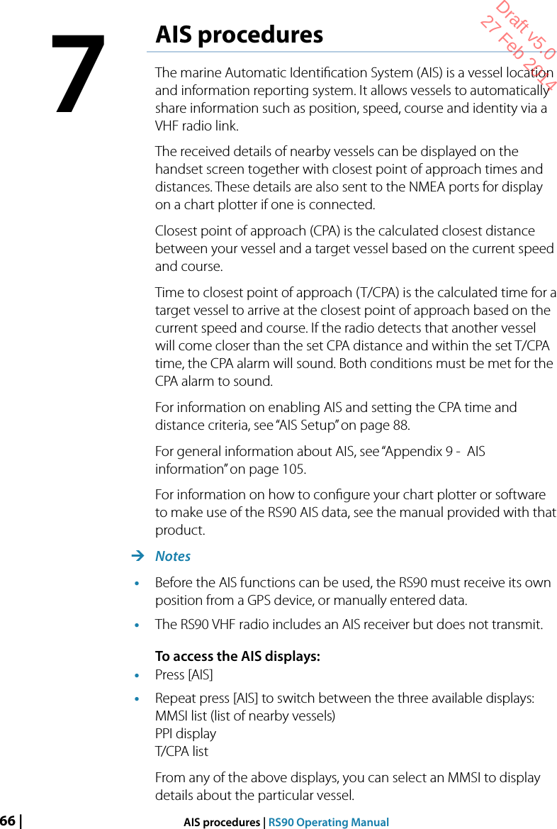 Page 2 of Navico VHFRS90 BASE STATION VHF RADIO User Manual 2