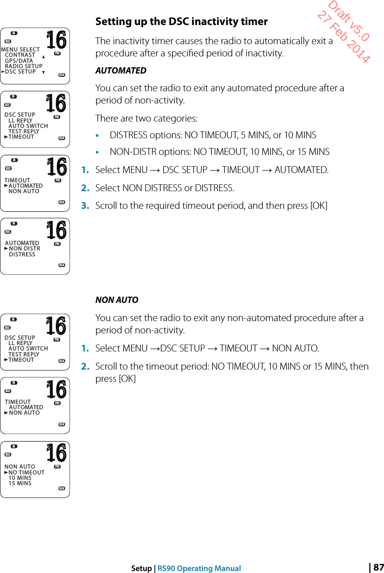 Page 23 of Navico VHFRS90 BASE STATION VHF RADIO User Manual 2