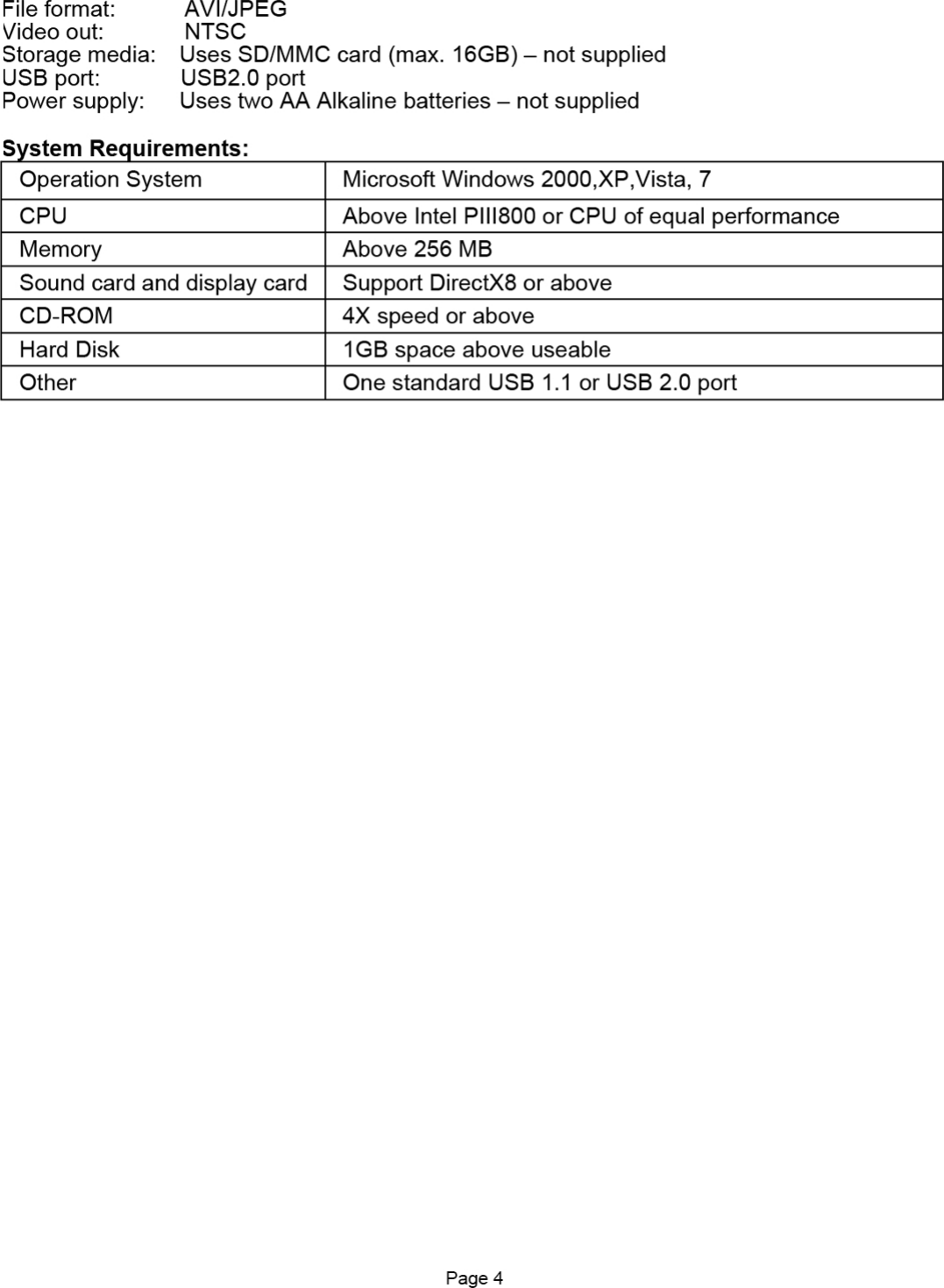 Page 5 of 5 - Naxa Naxa-Ndc-400-Operating-Instructions-  Naxa-ndc-400-operating-instructions