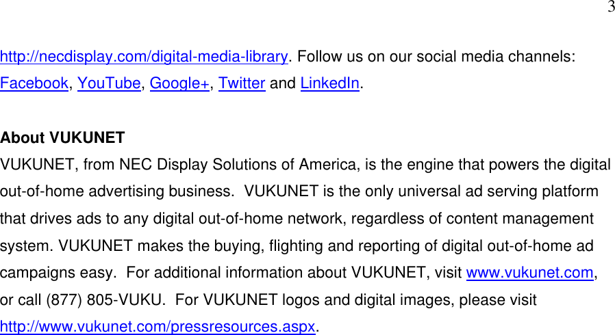 Page 3 of 3 - Nec Nec-As203Wmi-Bk-Users-Information-Guide Display AS242W-AS203WMi Displays  News Release