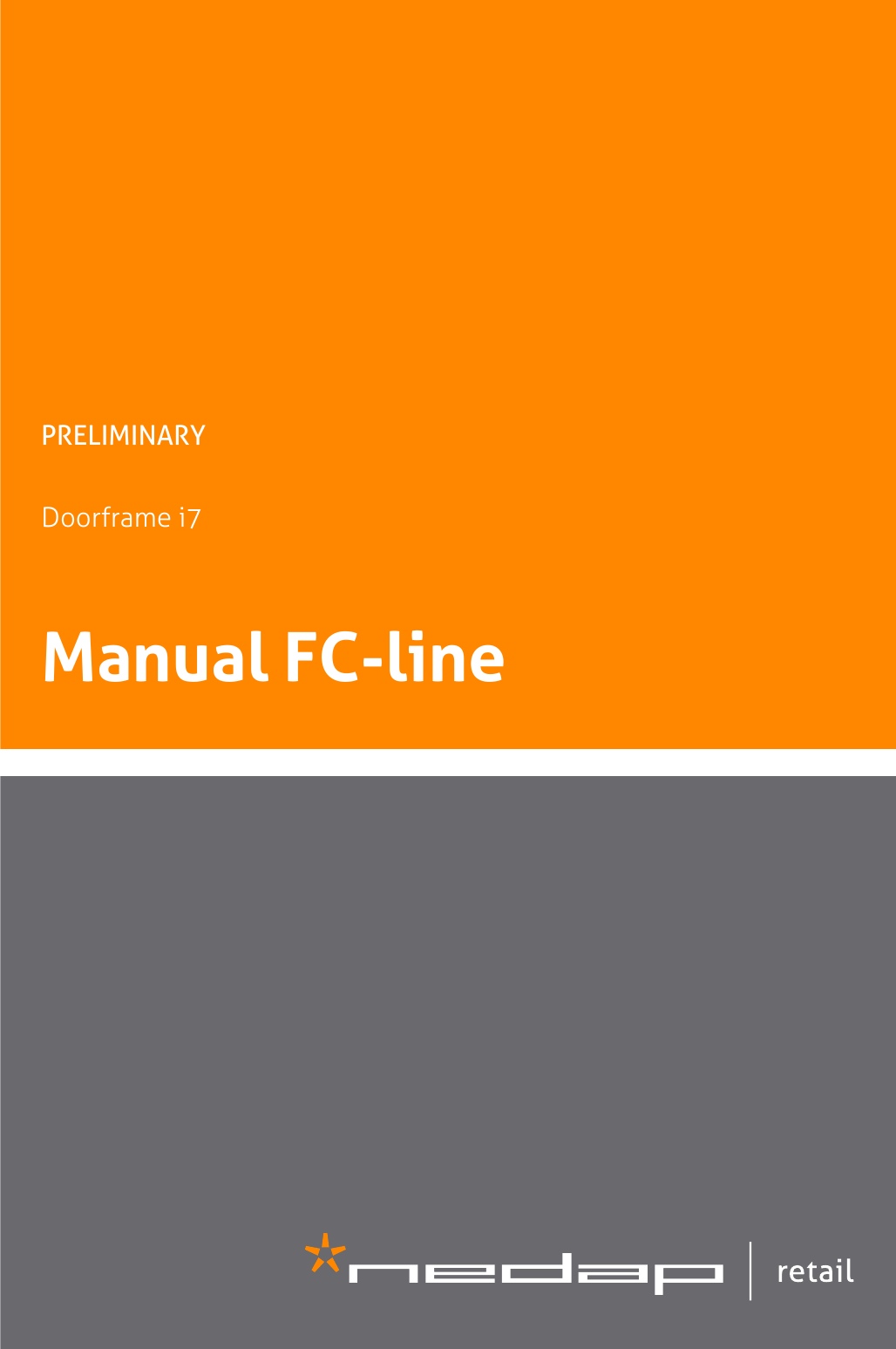 PRELIMINARYDoorframe i7Manual FC-line