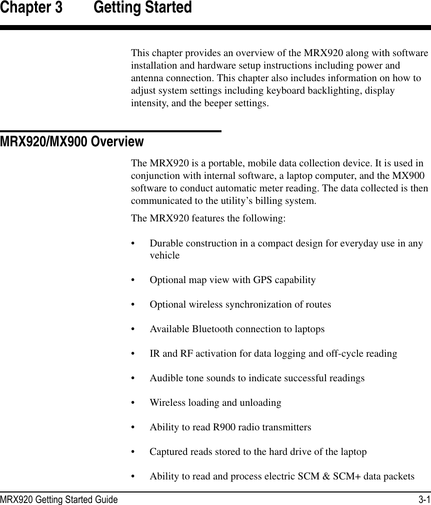 Page 25 of Neptune Technology Group MRXV4 mobile wireless data collection device User Manual MRX920 UM