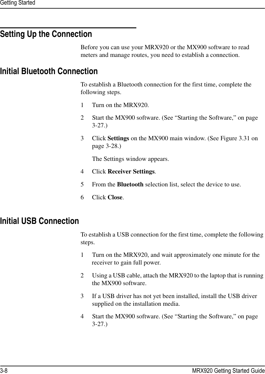 Page 32 of Neptune Technology Group MRXV4 mobile wireless data collection device User Manual MRX920 UM
