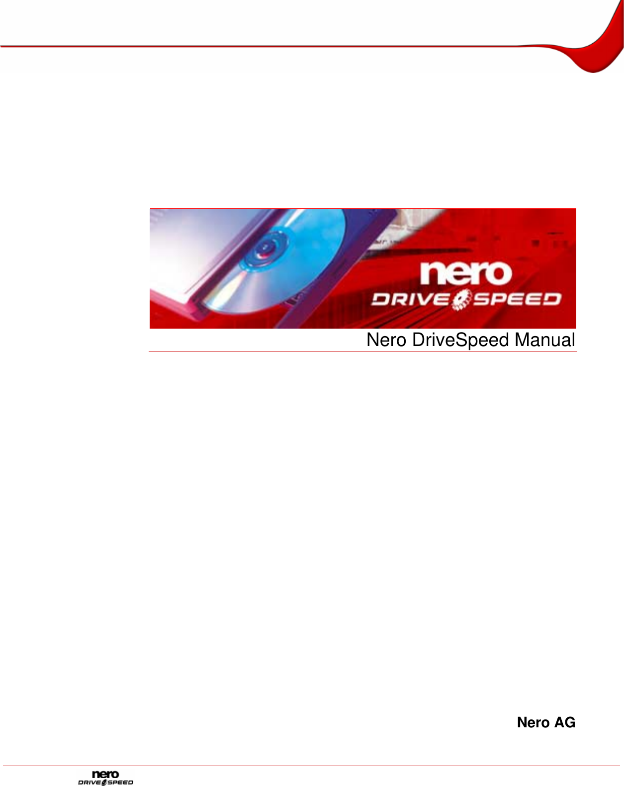 Page 1 of 12 - Nero - DRD_UML_ENG_INTRN_070223_V01__Nero_DriveSpeed_ENG Drive Speed User Manual Eng