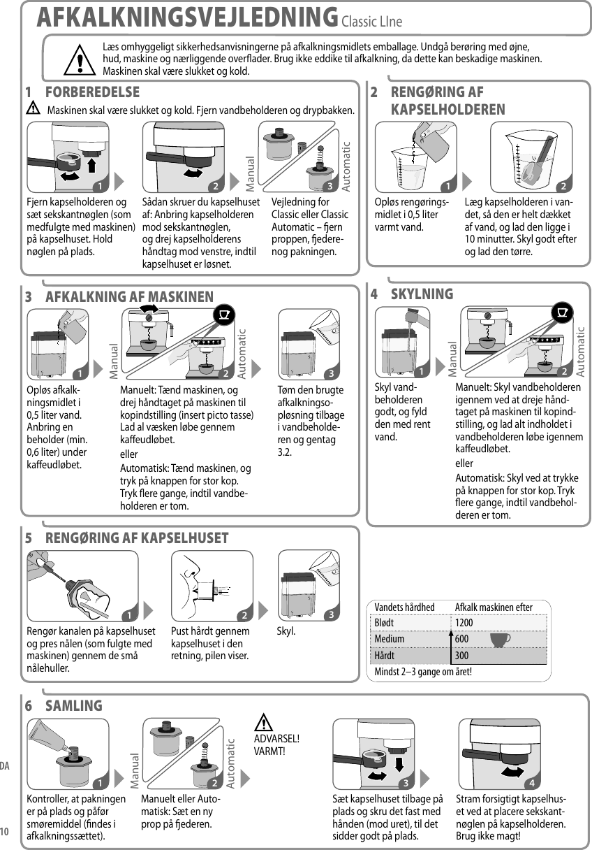 Page 10 of 11 - Nespresso Nespresso-Classic-Automatic-Users-Manual-  Nespresso-classic-automatic-users-manual