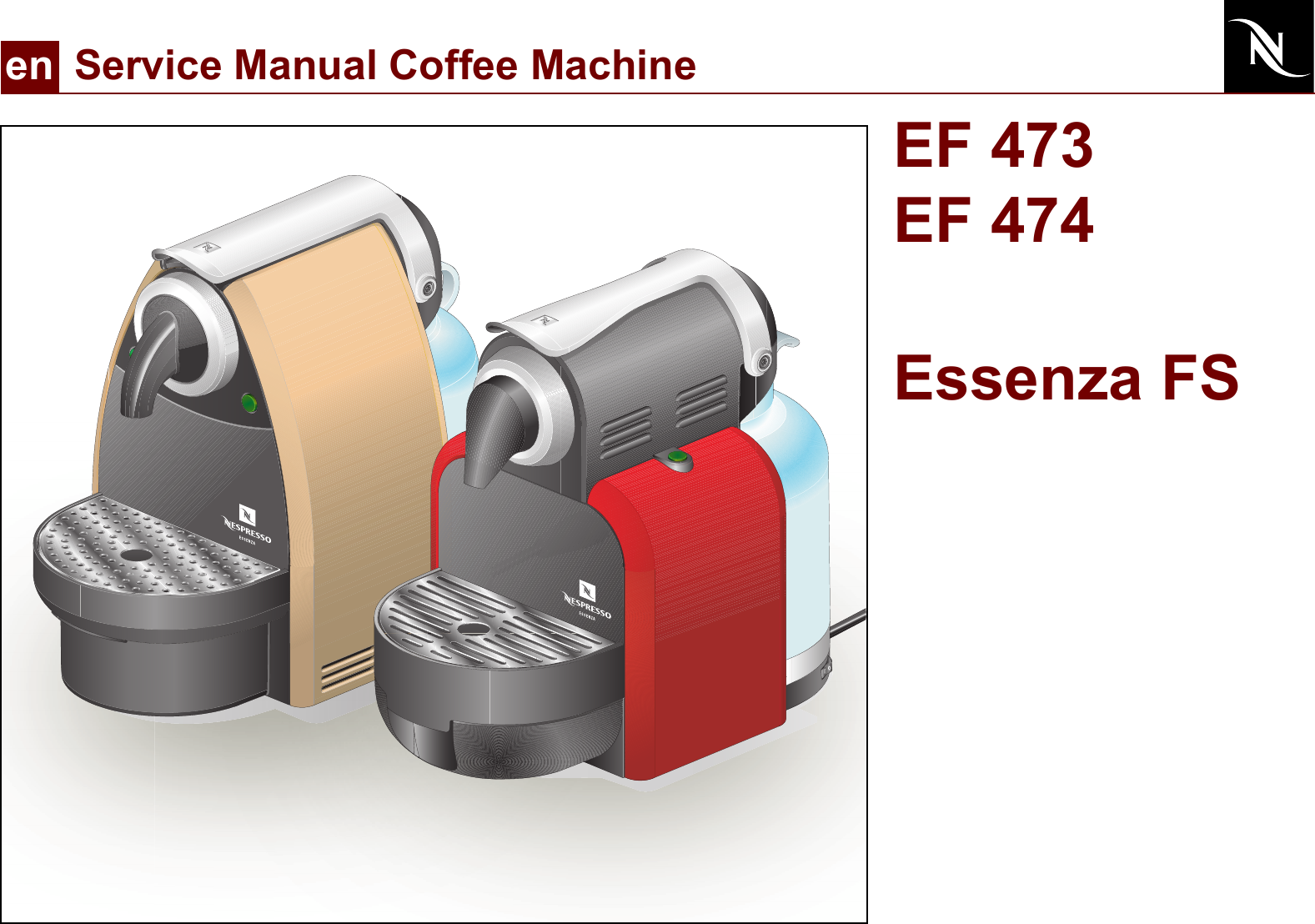 Nespresso Ef 473 Users Manual Essenza_Flowstop_en