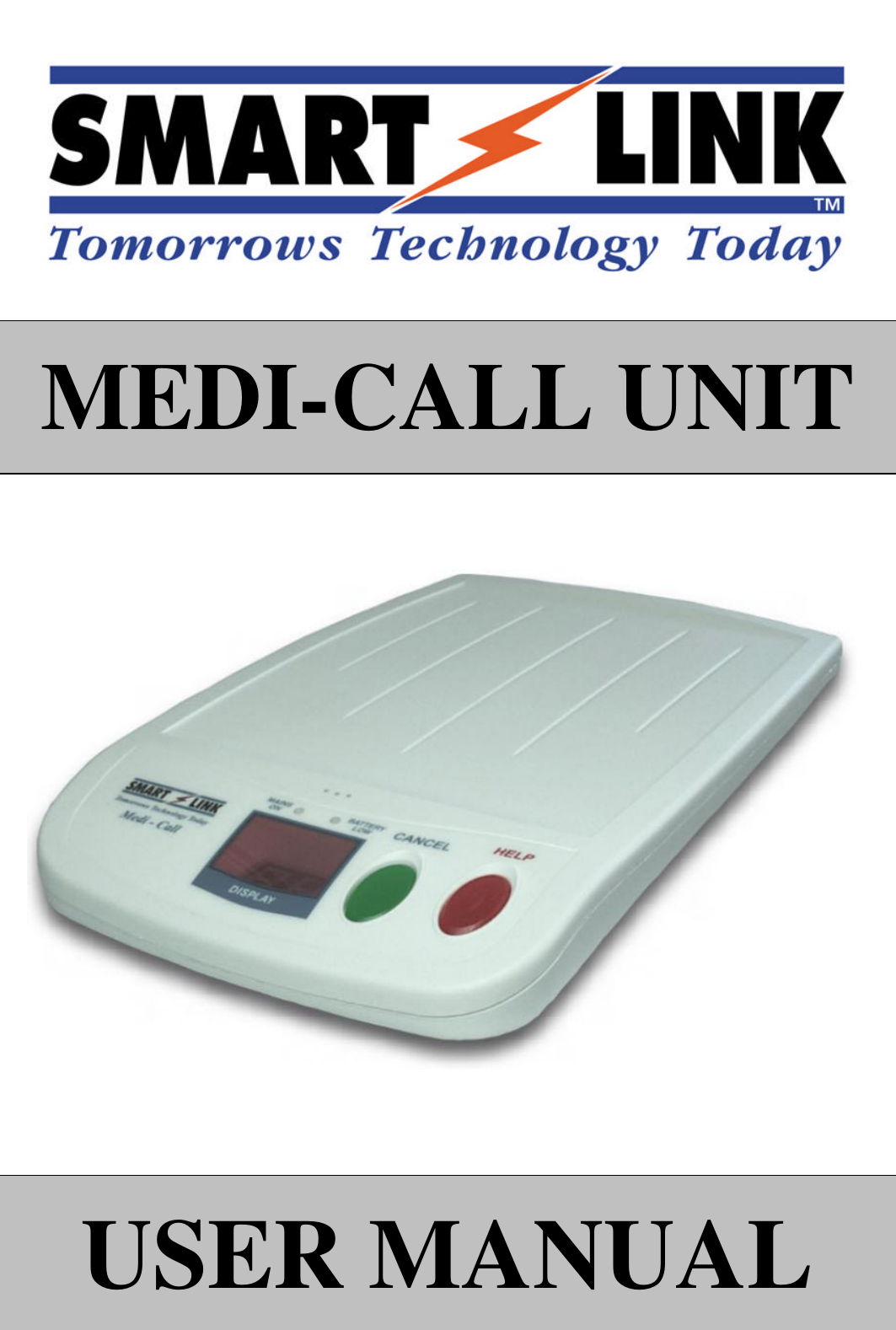  MEDI-CALL UNIT  USER MANUAL 