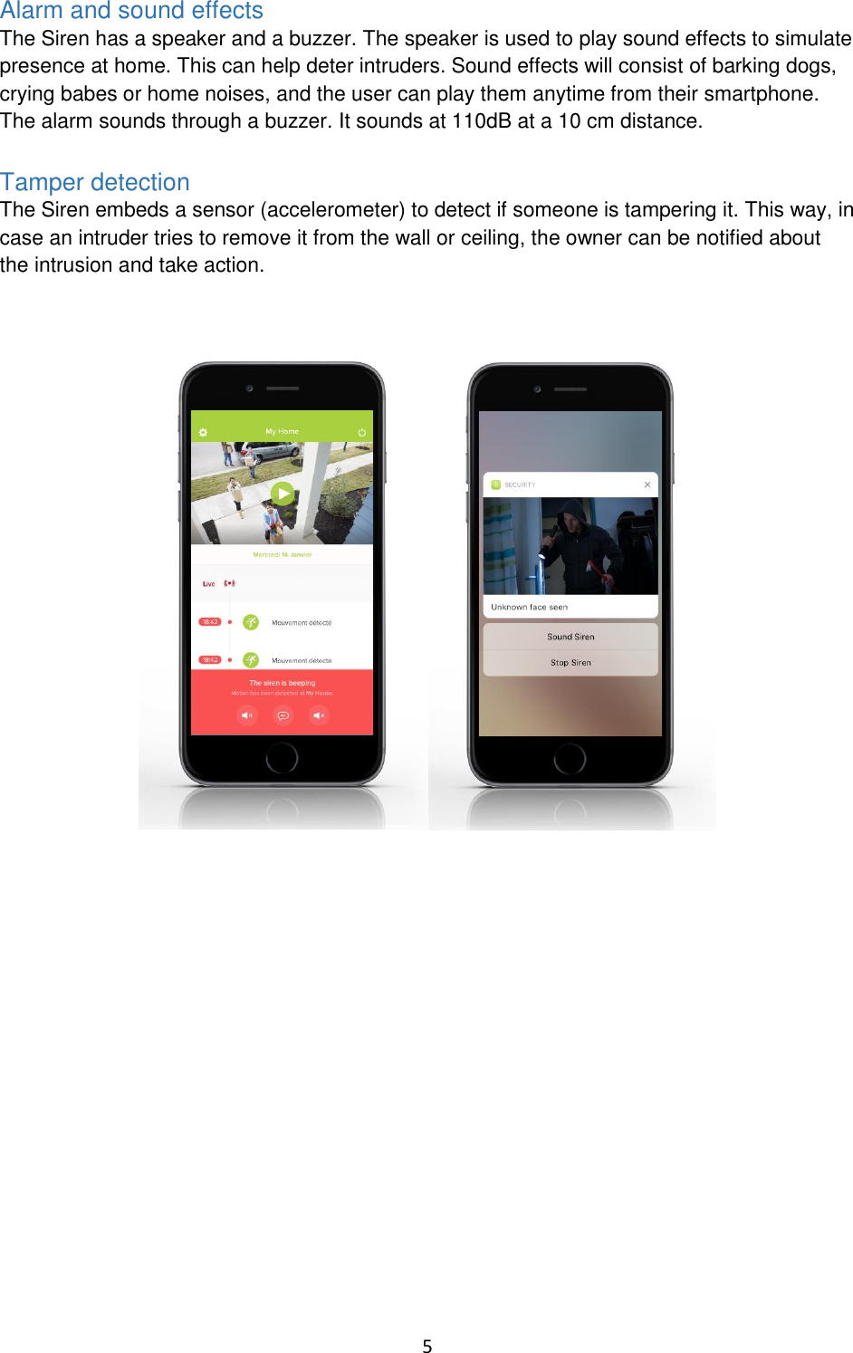 Page 5 of Netatmo NIS01 Netatmo Indoor Siren User Manual 