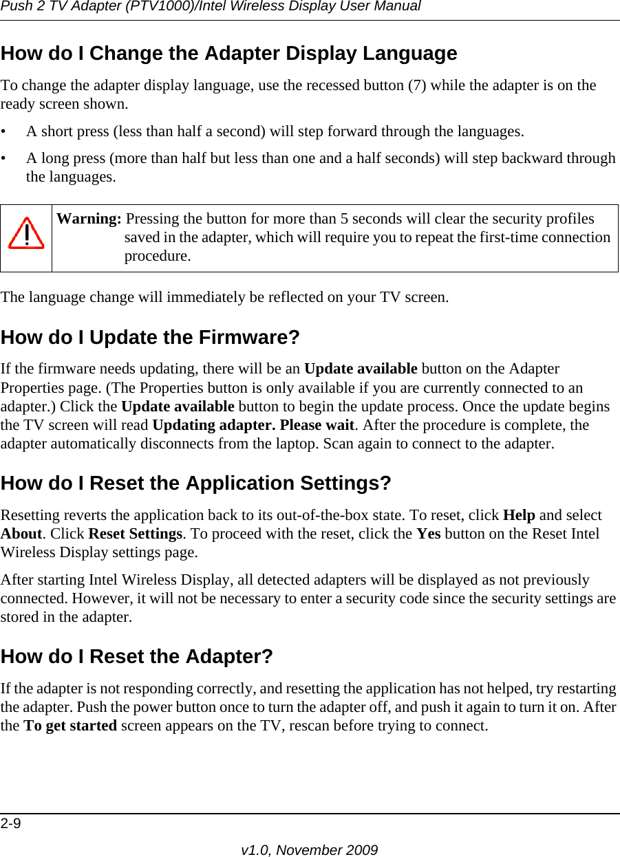 Page 27 of Netgear orporated 09400123 PUSH2TV User Manual 