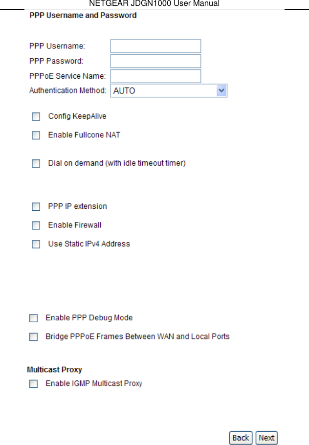 NETGEAR JDGN1000 User Manual 22  