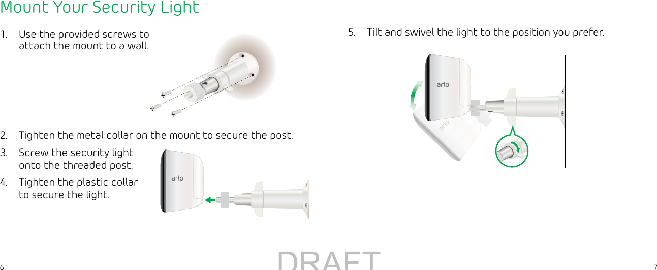 Page 4 of Netgear orporated 17300394 Arlo Bridge User Manual Arlo Baby Quick Start Guide