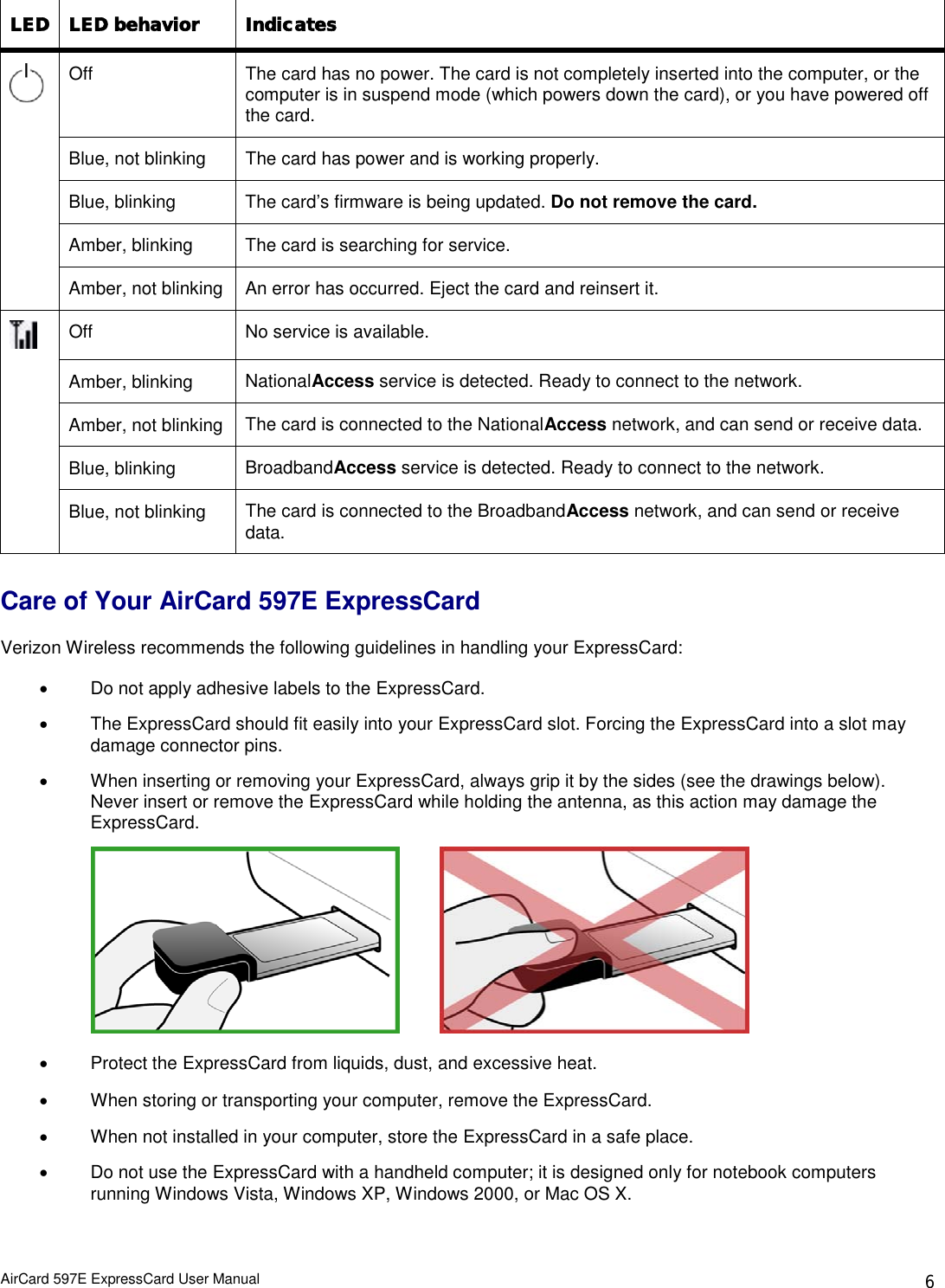 Page 6 of 12 - Netgear Netgear-Aircard-597E-All-Others-User-Guide-  Netgear-aircard-597e-all-others-user-guide
