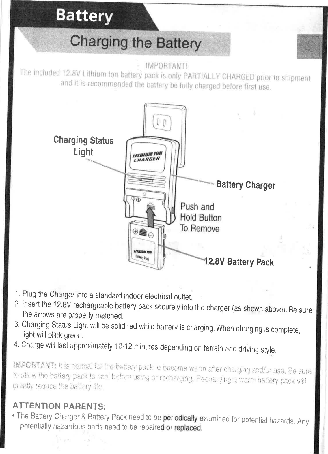 Page 6 of New Bright Co GF3725B TOY Receiver User Manual 