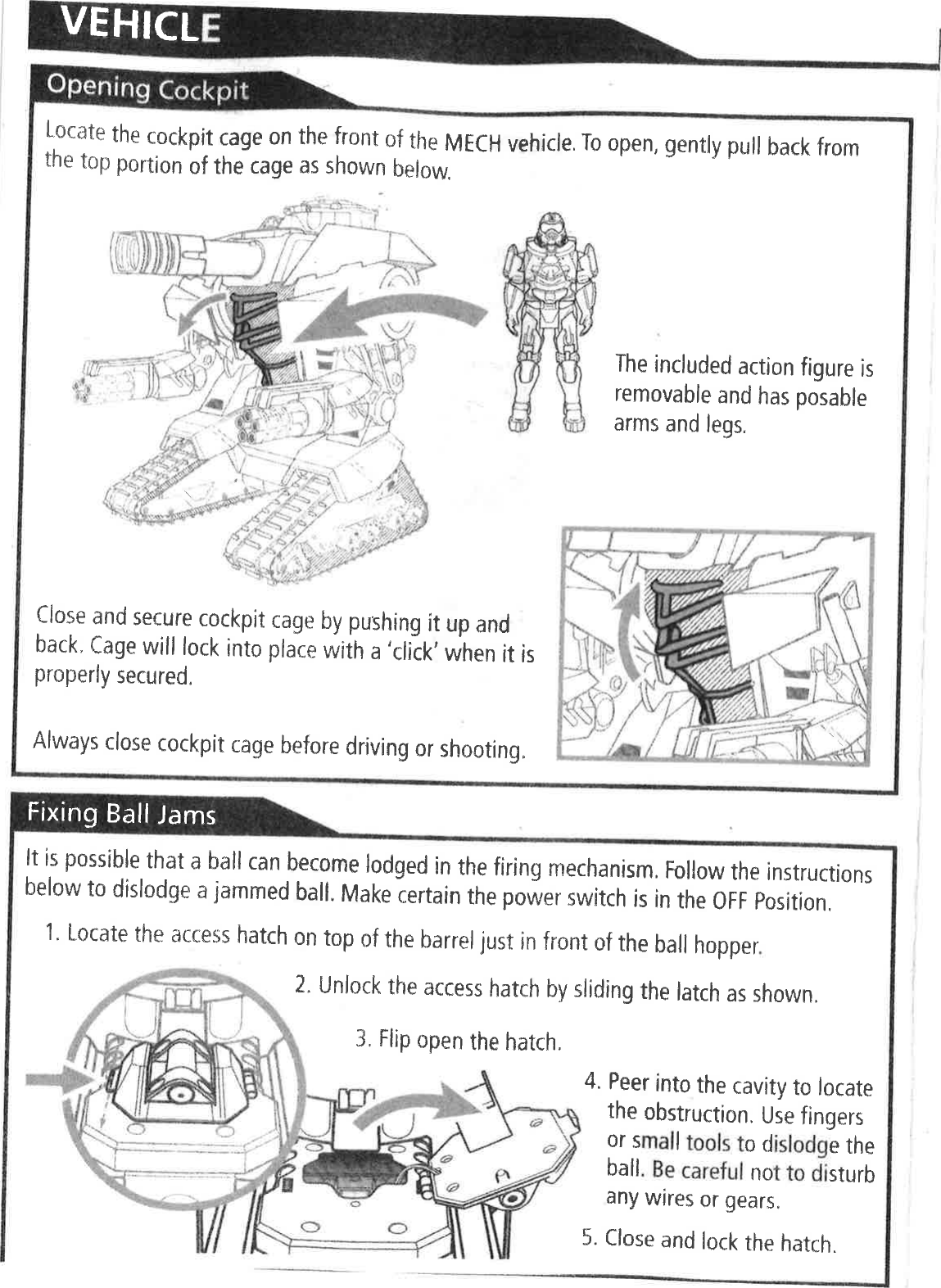 Page 8 of New Bright Co GF3725B TOY Receiver User Manual 