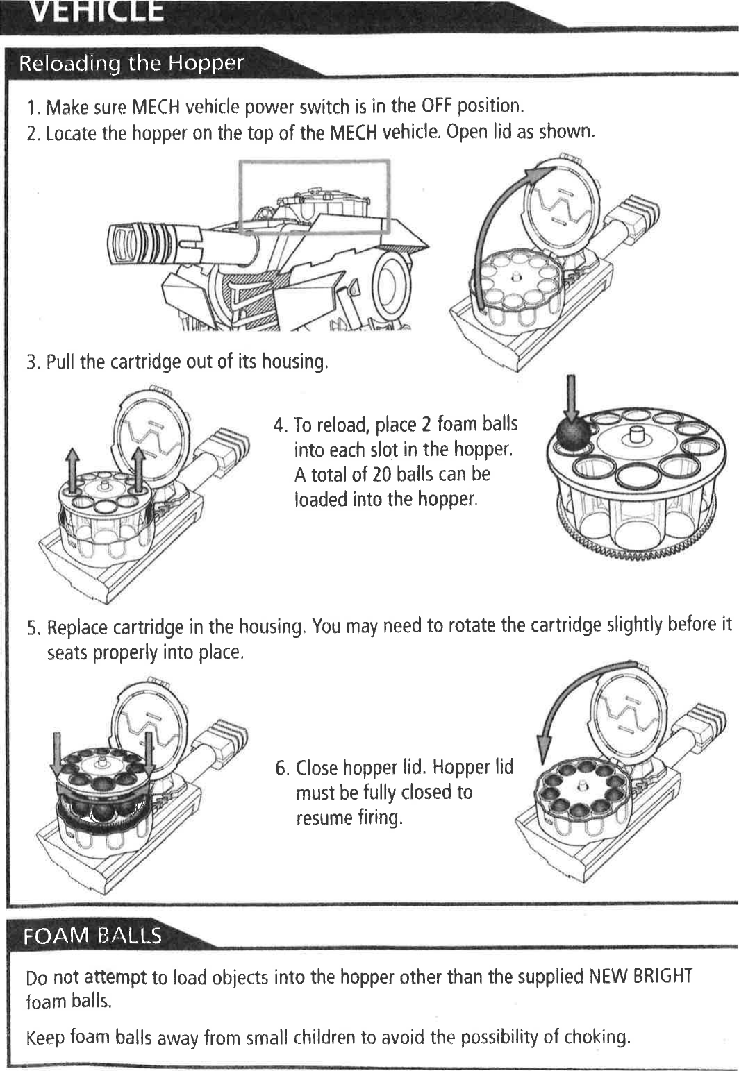 Page 9 of New Bright Co GF3725B TOY Receiver User Manual 