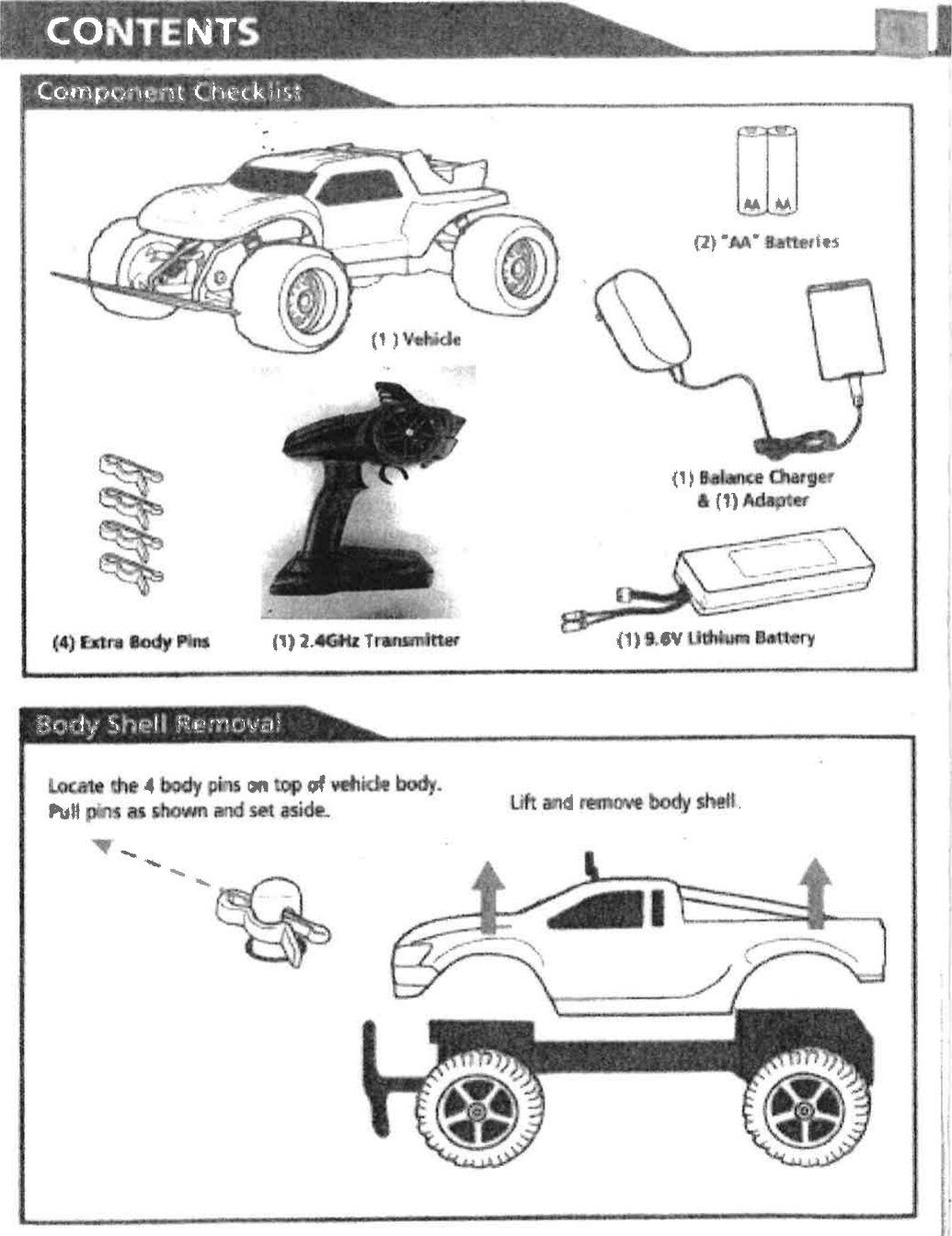 Page 2 of New Bright Co GGH3P TOY Transmitter User Manual 